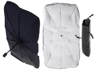 Akcesoria motoryzacyjne - PARASOL PRZECIWSŁONECZNY osłona okna samochodu na przednią szybę 78x130cm ikonka - miniaturka - grafika 1