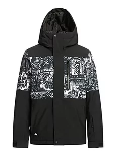 Quiksilver Technical kurtka śnieżna Mission Boys czarna 4/5 - Kurtki narciarskie - miniaturka - grafika 1