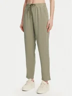 Spodnie sportowe damskie - Marella Spodnie dresowe Abitata 2513131045 Zielony Regular Fit - miniaturka - grafika 1