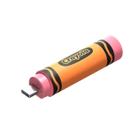 Pendrive - SanDisk Crayola USB-C Flash Drive - Tango 128GB, Mango - SDCZIC-128G-G46O - miniaturka - grafika 1