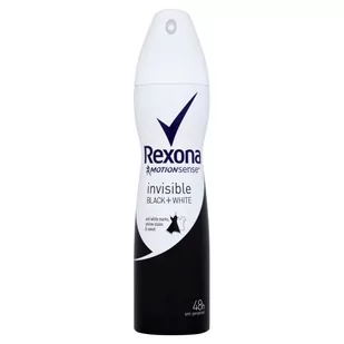 Rexona INVISIBLE BLACK + WHITE ANTYPERSPIRANT W AEROZOLU 250 ML - Dezodoranty i antyperspiranty dla kobiet - miniaturka - grafika 1