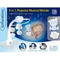 Projektory dla dzieci - B-Kids Karuzela muzyczna z projektorem 1O33A8 1O33A8 SAM 1 - miniaturka - grafika 1