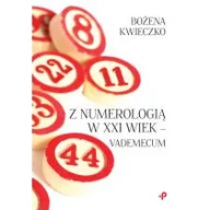 Ezoteryka - Z NUMEROLOGIĄ W XXI WIEK VADEMECUM BOŻENA KWIECZKO - miniaturka - grafika 1