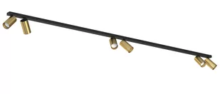 Nowodvorski Lampa punktowa listwa natynkowa MONO VI dł. 200cm GU10 mosiądz 7785 - Lampy sufitowe - miniaturka - grafika 1