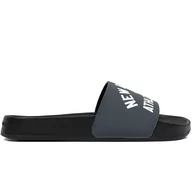 Klapki i japonki męskie - Klapki męskie New Balance SMF200J3  czarne - miniaturka - grafika 1