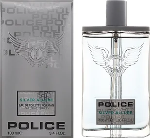 Police, Silver Allure, woda toaletowa, 100ml - Wody i perfumy męskie - miniaturka - grafika 1