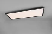 Lampy sufitowe - Gamma RL LED plafon (z pilotem) czarny R62868032 - miniaturka - grafika 1