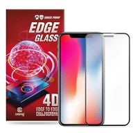Szkła hartowane na telefon - Crong Edge Glass 4D Full Glue - Szkło hartowane na cały ekran iPhone 11 Pro / iPhone Xs / X - miniaturka - grafika 1
