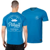 Odzież taktyczna i umundurowanie - Koszulka Pit Bull Ultra Light Weight 140 Basic Pitbull So Cal '24 - Niebieska M - miniaturka - grafika 1