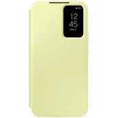Portfele - Samsung Smart View Wallet Case etui Samsung Galaxy A34 5G pokrowiec z inteligentną klapką okienkiem portfel na kartę limonkowe (EF-ZA346CGEGWW) - miniaturka - grafika 1