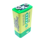 Baterie i akcesoria - Bateria 9V Akumulator Li-Ion 1200Mah 6F22 - miniaturka - grafika 1