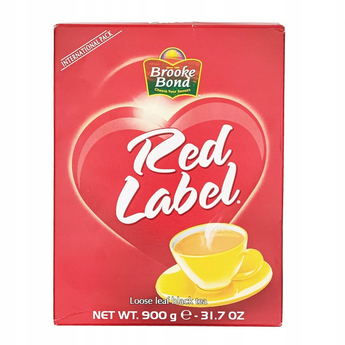 Herbata czarna liściasta Red Label Brooke Bond 900g