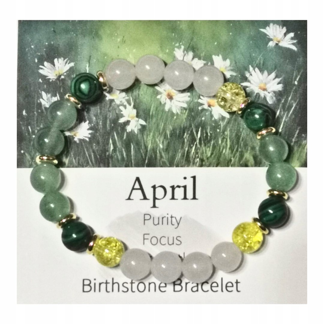 Bransoletka Kwietniowa Symbol Czystości, Skupienia i Harmonii