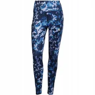 Legginsy - Legginsy damskie adidas AeroReady Designed To Move niebieskie GS6350 XS - miniaturka - grafika 1
