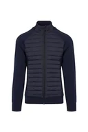 Kurtki męskie - ECOALF Męska kurtka Beamonalf, z recyklingu poliestru, z kapturem, z recyklingu, wygodna i lekka, kurtka męska, rozmiar L, granatowa, Granatowy, L - miniaturka - grafika 1