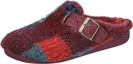 Kapcie damskie - Manitu Home Damskie kapcie 320285-41, czerwone (41), 42 EU, Czerwony 41, 42 EU - miniaturka - grafika 1