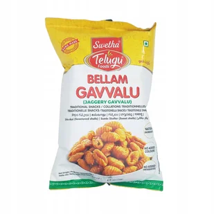 Indyjska przekąska Bellam Gavvlu Telugu Foods 170g - Chipsy - miniaturka - grafika 1