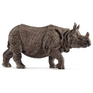 Schleich Wild Life - Nosorożec indyjski pancerny, figurka dla dzieci 3+ - Figurki dla dzieci - miniaturka - grafika 1
