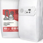 Worki do odkurzaczy - 10x Worek do Odkurzacza Festool Ct Mini I Syntetyczny Tekstylny Worki G9-W - miniaturka - grafika 1