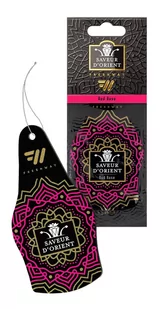 OUD ROSE | FRESHWAY Saveur D'Orient Dry - zawieszka - Zapachy samochodowe - miniaturka - grafika 1