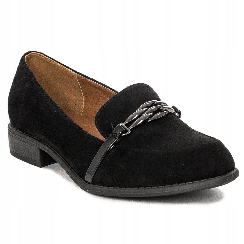 Półbuty damskie Jezzi ASA142-48 Black czarne r.38