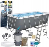 Baseny ogrodowe - Bestway 56456 Basen Ogrodowy 412x201x122cm - miniaturka - grafika 1