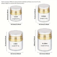 Pozostałe akcesoria kosmetyczne - TEMU 1 Szt. Pojemnik Na Krem Z Wielokrotnym Wypełnieniem I Bezprzewodową Pompą - Bezprzezową Pojemniką Podróżną Na Lotiony, Kremy I Produkty Do - miniaturka - grafika 1