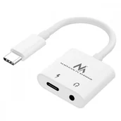 Ładowarki do telefonów - Adapter USB type-C 3,5 mm jack PD MCTV-848 - miniaturka - grafika 1