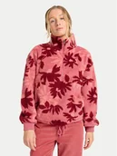 Bluzy damskie - Billabong Polar Time Off EBJPF00112 Różowy Relaxed Fit - miniaturka - grafika 1