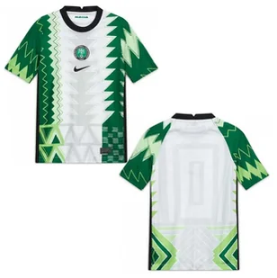 Dziecięca Koszulka Nike Nigeria 20 Home 128-137cm S CT4233100 - Moda i Uroda OUTLET - miniaturka - grafika 1