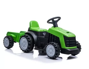 Duży Traktor Na Akumulator Dla Dzieci + Przyczepa - Pojazdy elektryczne dla dzieci - miniaturka - grafika 1