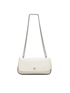 Torebki damskie - Calvin Klein Torebka Ck Convertible Chain Small Bag LV04F3172G Biały - miniaturka - grafika 1
