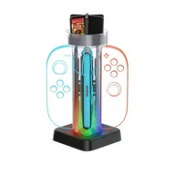 Akcesoria do Nintendo - Stacja ładująca RGB JYS NS2279 do kontrolerów Nintendo Switch 2 - miniaturka - grafika 1