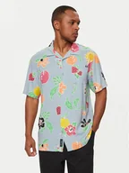 Koszule męskie - Vans Koszula Calmosa Ss Woven VN000G7J Niebieski Regular Fit - miniaturka - grafika 1