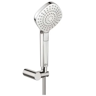 Ideal Standard IdealRain Evo - Zestaw słuchawkowy Diamond 115, wąż z główką prysznicową, 3 strumienie, chrom B2405AA - Zestawy prysznicowe - miniaturka - grafika 1