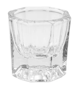 Peggy Sage GLASS CUP Szklany pojemnik - Akcesoria do paznokci - miniaturka - grafika 1