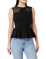 Koszulki i topy damskie - Morgan T-shirt damski, czarny (Noir Noir), XS - miniaturka - grafika 1