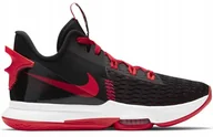 Buty sportowe męskie - Sportowe męskie buty Nike LeBron Witness V r.45 - miniaturka - grafika 1