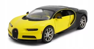 MAISTO 32509-45 Design Exotic Bugatti Chiron czarno-żółty 1:24 - Samochody i pojazdy dla dzieci - miniaturka - grafika 2