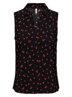 Bluzki damskie - ONLY Bluzka w kolorze czarnym - miniaturka - grafika 1