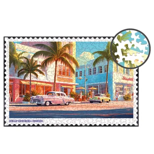 Drewniane Puzzle Milliwood - Hello Traveler – Havana 51x34 - 500 El. - Puzzle - miniaturka - grafika 1