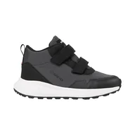 Buty dla dziewczynek - Viking Buty dziecięce Aery Track Mid GTX 2 V, uniseks, czarny, 32 EU Schmal - miniaturka - grafika 1