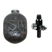 Paintball - Butla HP 0,8l 4500psi PE "Stubby" Armotech UltraLite z regulatorem Dye LT - miniaturka - grafika 1