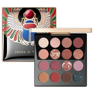 Zeesea X The British Museum Enchanting Egypt Eyeshadow Palette in 02# Scarab Paleta cieni do powiek - Cienie do powiek - miniaturka - grafika 1