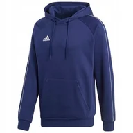 Bluzy dla dziewczynek - Bluza Dziecięca Bawełniana Adidas CORE18 r.140 - miniaturka - grafika 1
