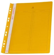 Teczki i skoroszyty - SKOROSZYT NA AKTA OSOBOWE WPINANY PCV ŻÓŁTY - miniaturka - grafika 1