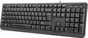 Klawiatury - Natec TRILINE TROUT SLIM CZ/SK CZARNA - miniaturka - grafika 1