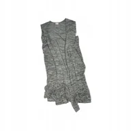 Swetry damskie - Szara narzutka kardigran damski LULA ROE uni - miniaturka - grafika 1