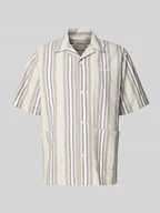 Koszule męskie - Koszula casualowa o kroju regular fit z wyhaftowanym logo - miniaturka - grafika 1