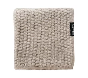 Kocyk/otulacz merino PREMIUM - beż Lullalove - Koce i narzuty dla dzieci - miniaturka - grafika 1